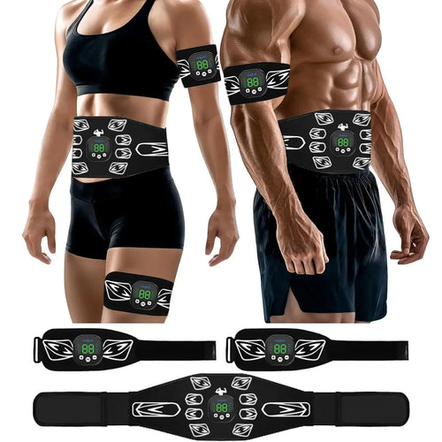 חגורת גירוי שרירים חשמלית לבטן flexy