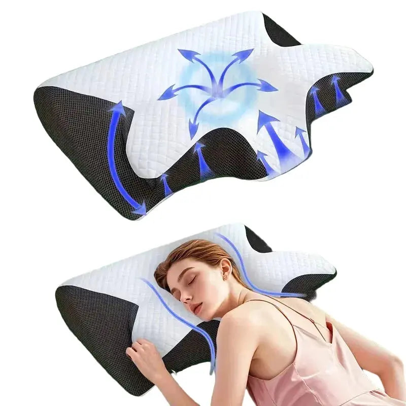 כרית צוואר אורטופדית לשינה נוחה flexy
